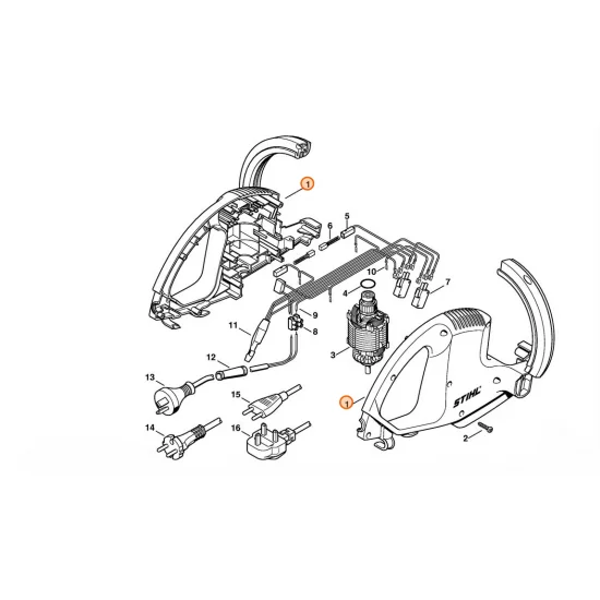 STIHL  Obudowa silnika 4814 600 0804
